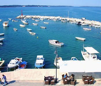 Marina Hotel - Restaurant Fažana Kültér fotó